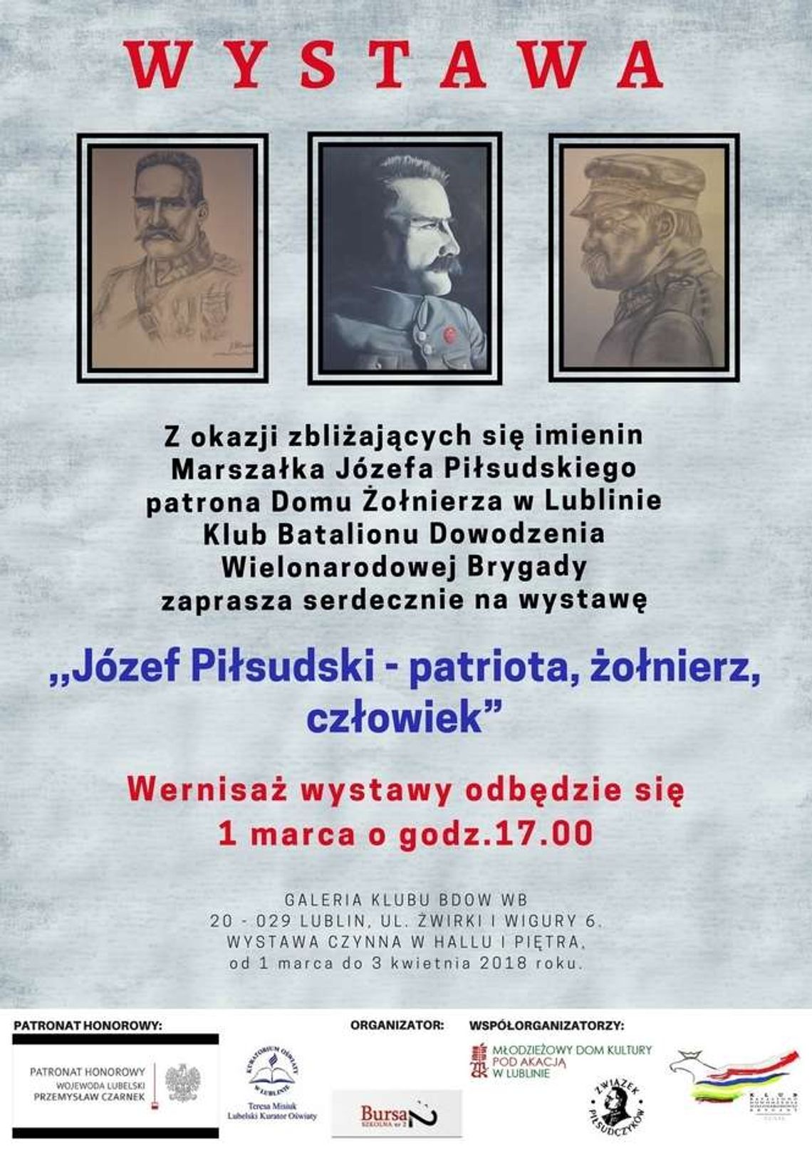 Wystawa "Józef Piłsudski - patriota, żołnierz, człowiek"