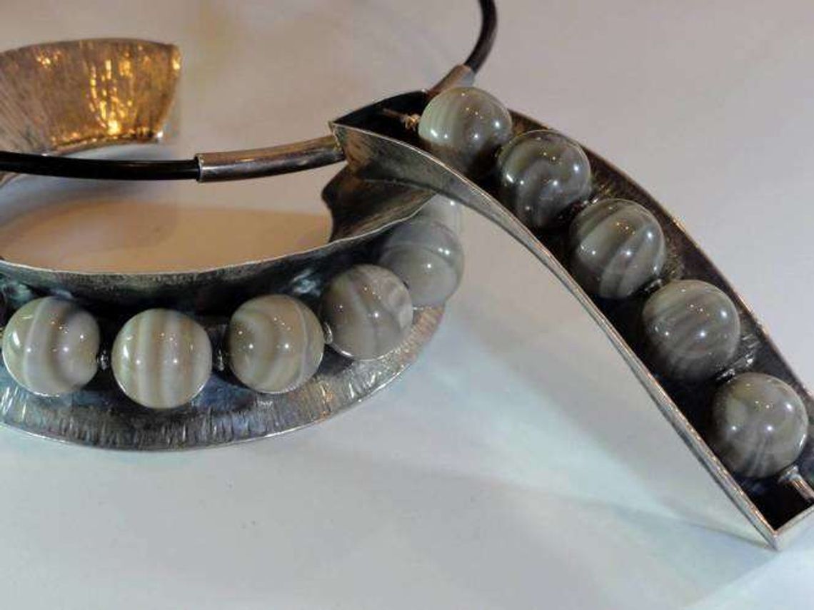 Wystawa krzemienia pasiastego w Kazimierzu Dolnym