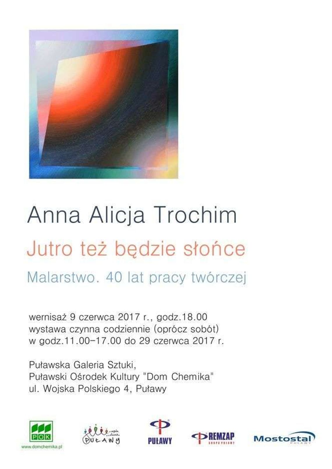 Wystawa malarstwa Anny Alicji Trochim w Puławach