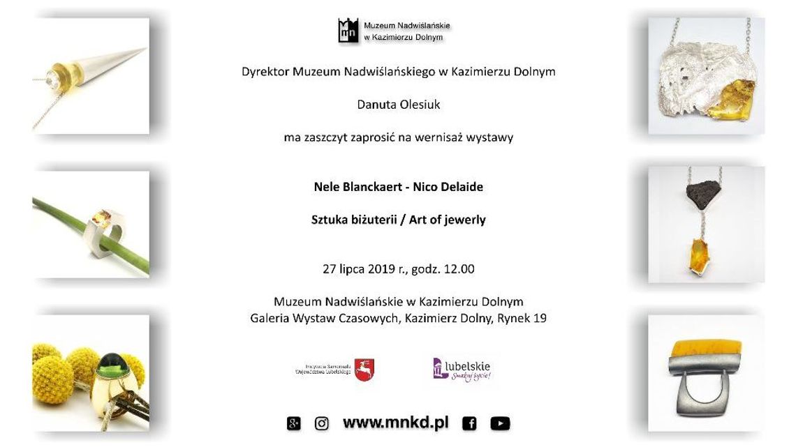 Wystawa "Nele Blanckaert – Nico Delaide. Sztuka biżuterii"