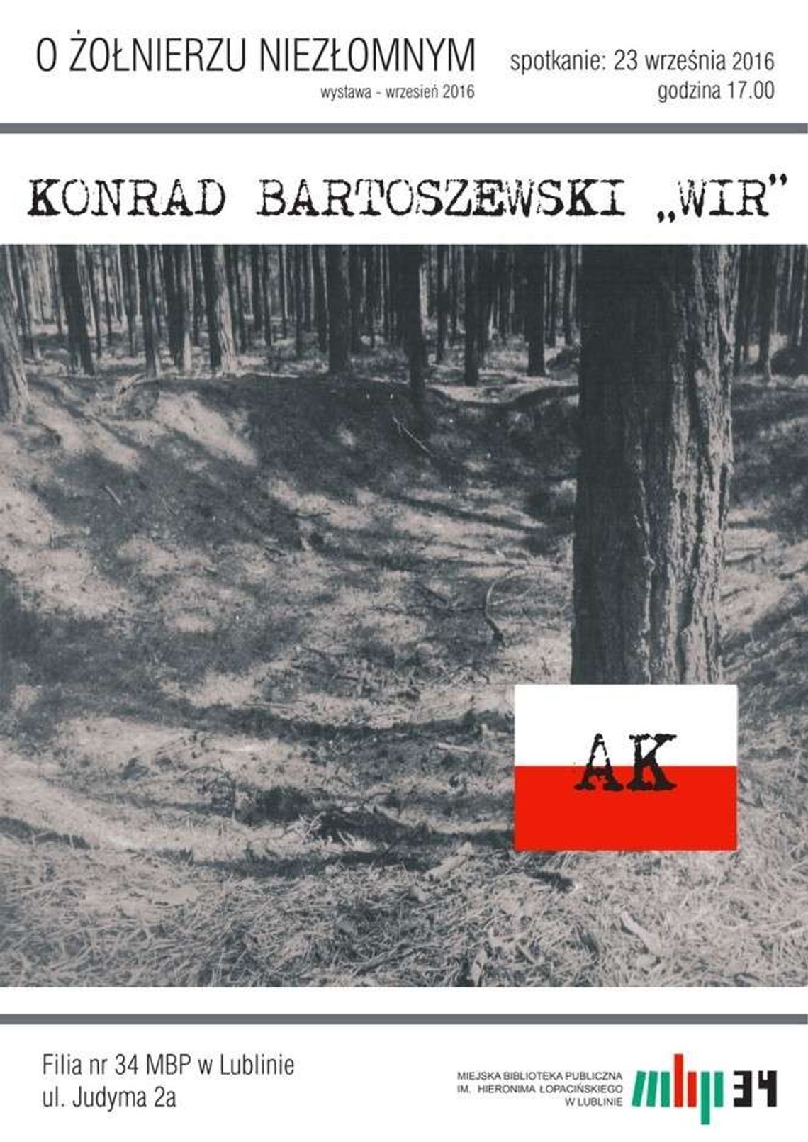 Wystawa poświęcona Konradowi Bartoszewskiemu w MBP 