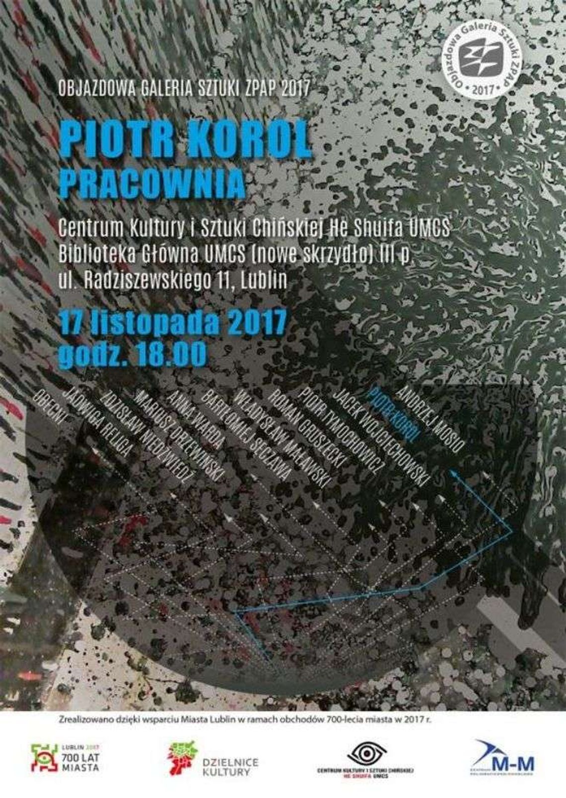 Wystawa prac Piotra Korola w Centrum Kultury i Sztuki Chińskiej