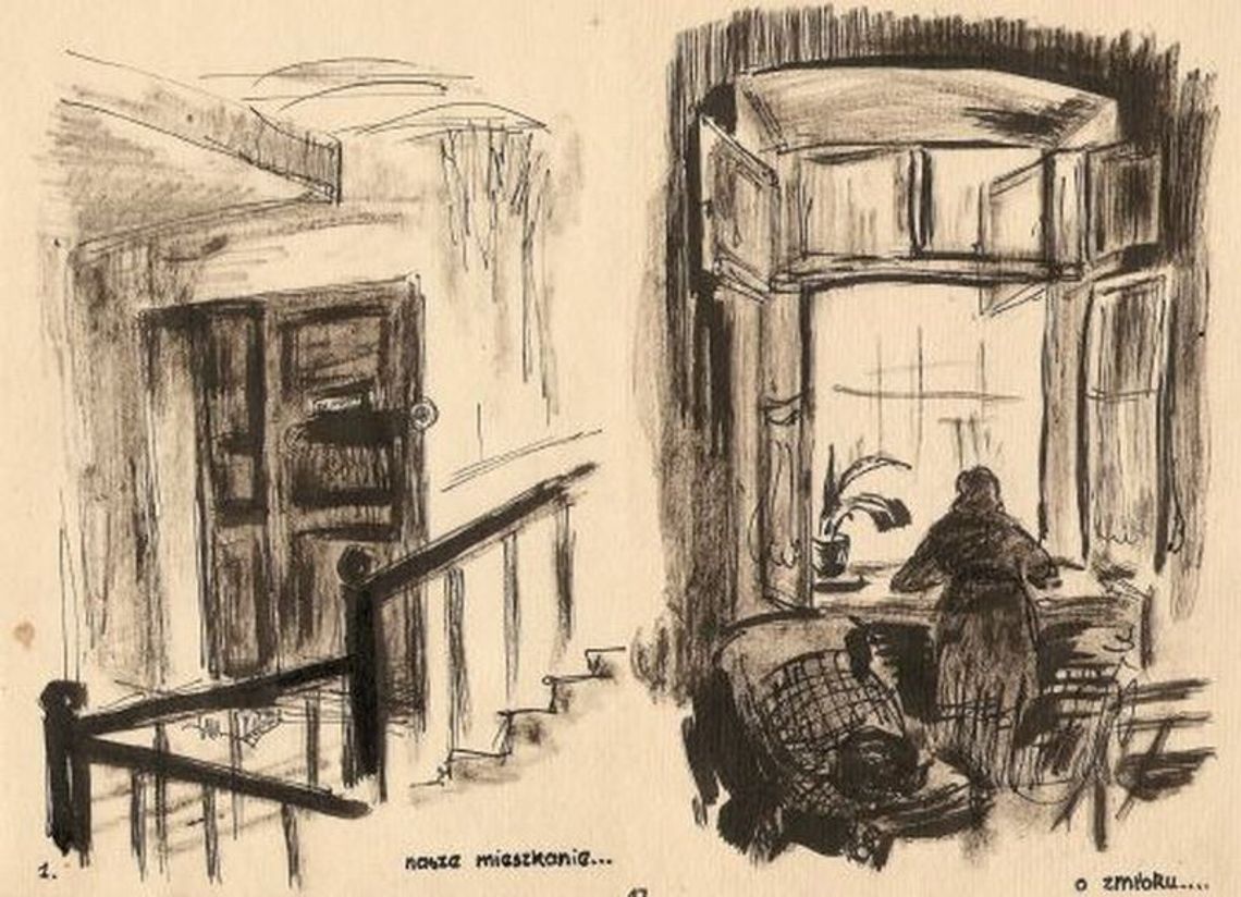 Wystawa rysunków Elżbiety Nadel w Bełżcu Wystawa rysunków Elżbiety Nadel w Bełżcu