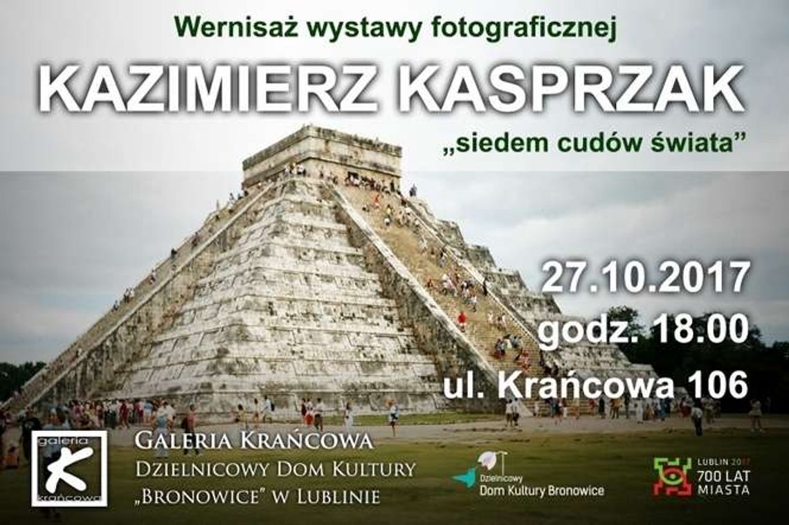 Wystawa "Siedem Cudów Świata" w DDK Bronowice