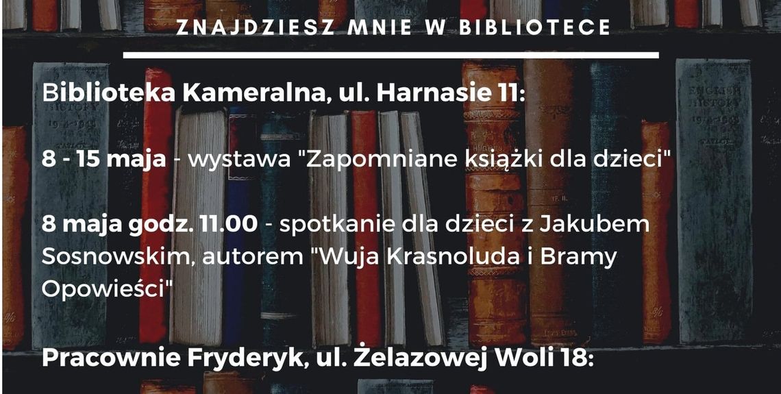 Wystawa "Zapomniane książki dla dzieci"
