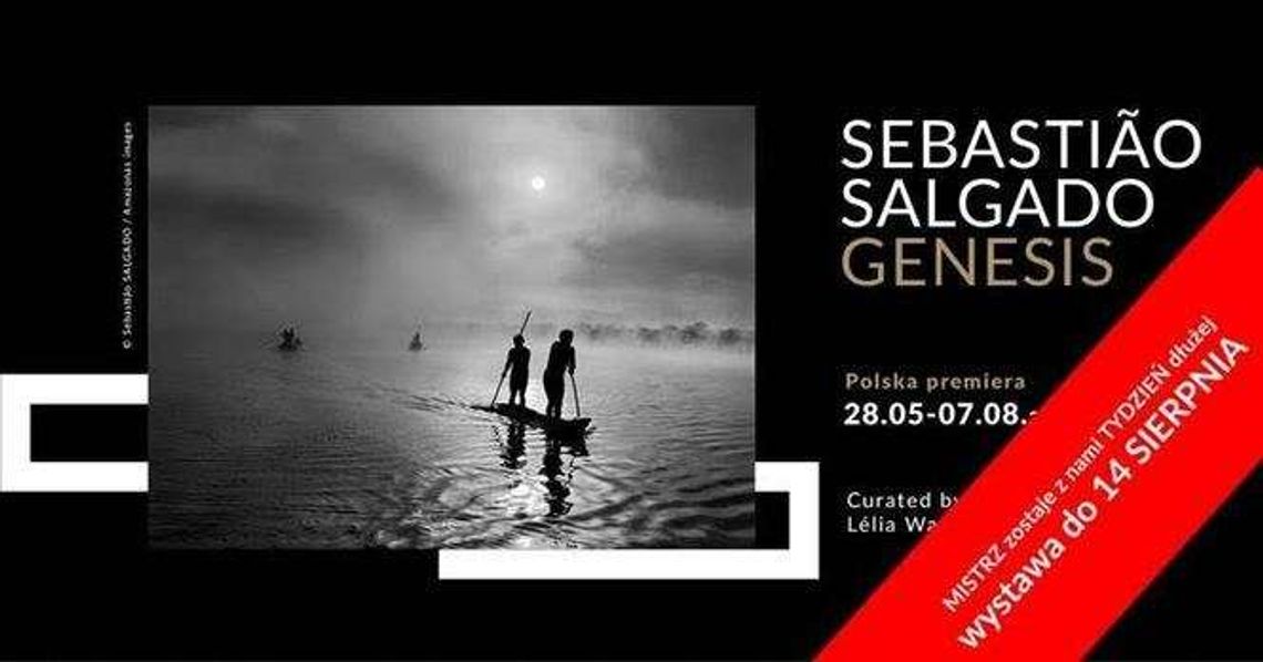 Wystawa zdjęć Sebastião Salgado w CSK przedłużona o tydzień  
