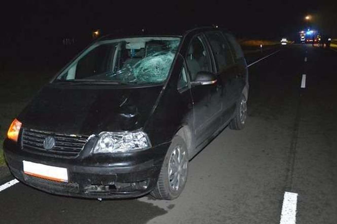 Wytyczno: Śmiertelne potrącenie pieszego. Droga nr 82 zablokowana