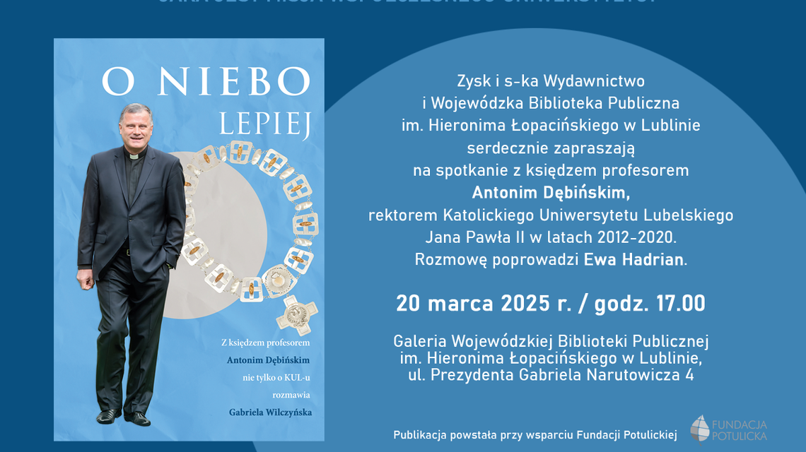 Wywiad z najwyższej półki. Spotkanie z księdzem profesorem Antonim Dębińskim 