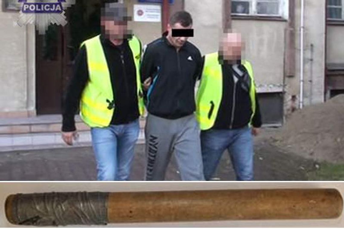 Wziął drewnianą pałkę i napadł na stację benzynową