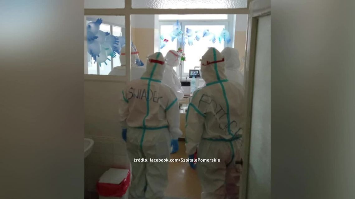 Wzięli ślub na oddziale covidowym Wzięli ślub na oddziale covidowym