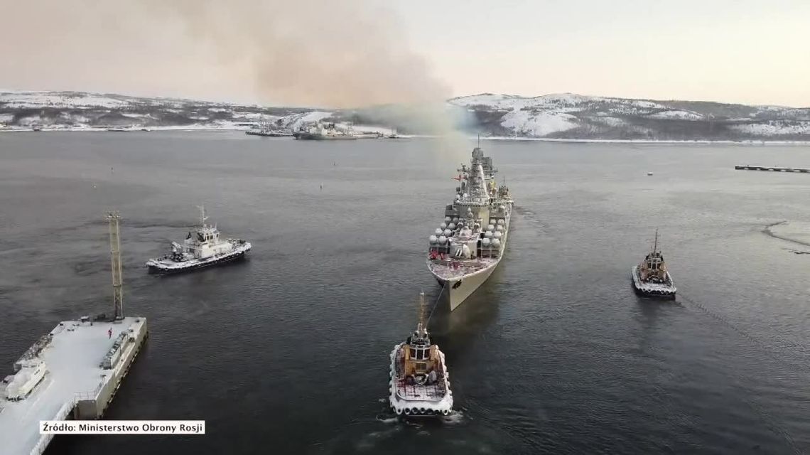Wzmożone ćwiczenia rosyjskich sił zbrojnych. Manewry Floty Północnej na Morzu Barentsa