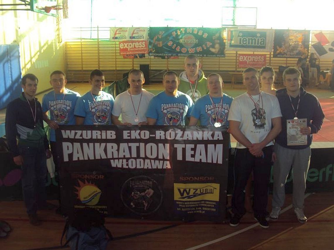 WZURiB Eko Różanka Pankration Włodawa z workiem medali