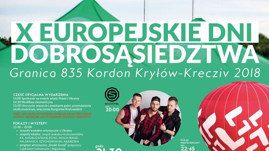 X Europejskie Dni Dobrosąsiedztwa. Krecziv czeka na polskich gości