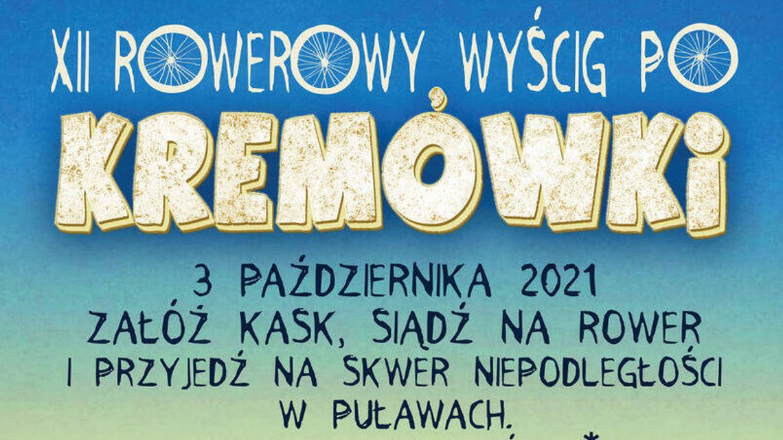 XII Rowerowy Wyścig po Kremówki XII Rowerowy Wyścig po Kremówki
