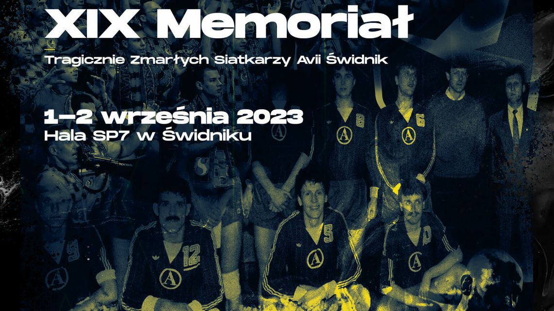 XIX Memoriał Tragicznie Zmarłych Siatkarzy Avii odbędzie się w piątek i sobotę w Świdniku