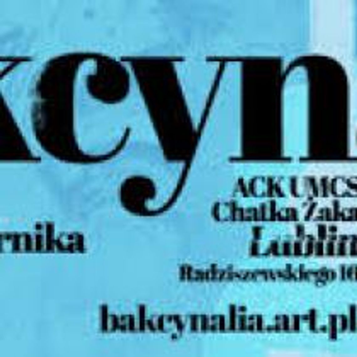 XVII Festiwal Piosenki Studenckiej i Turystycznej – BAKCYNALIA 2013