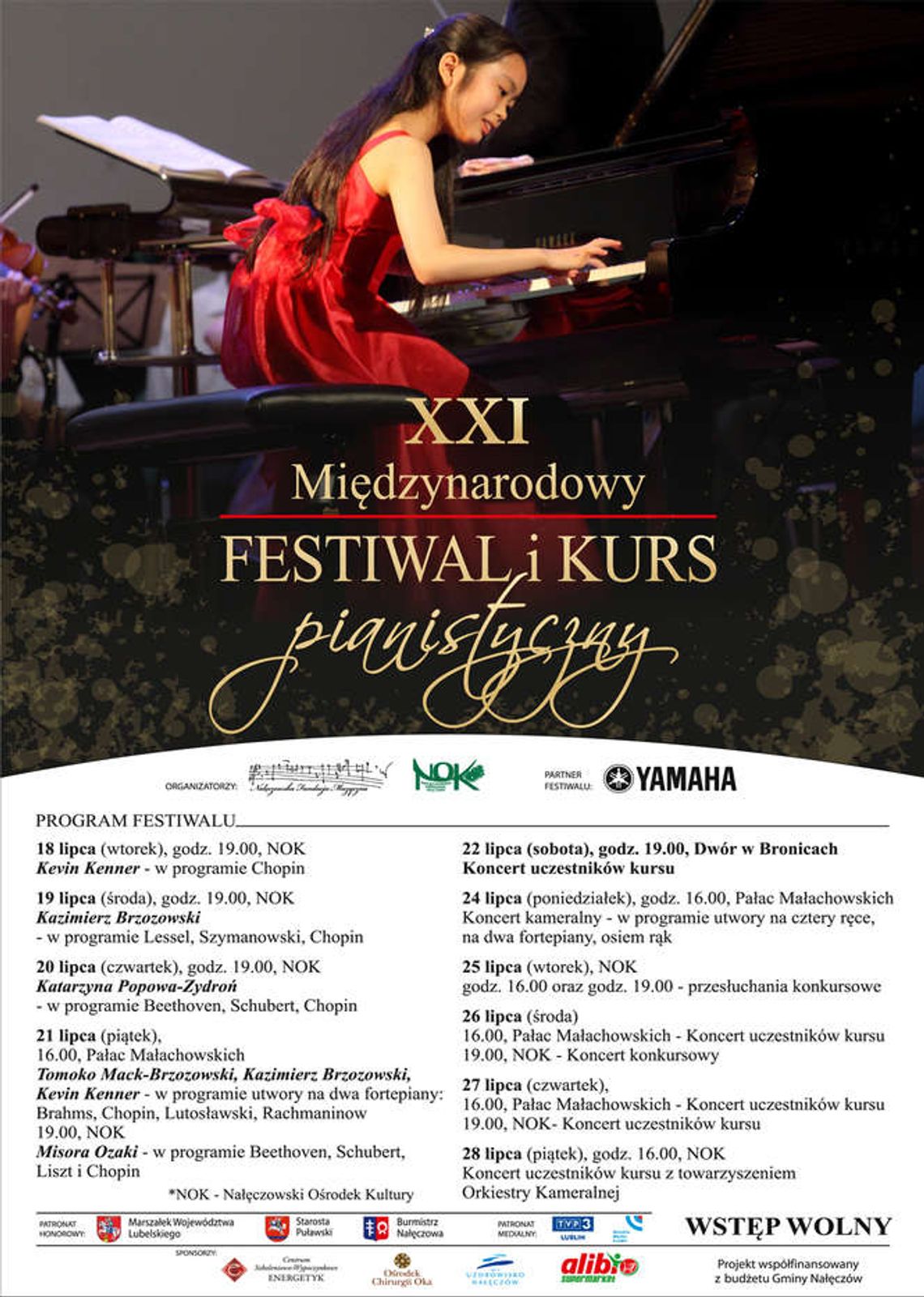 XXI Międzynarodowy Festiwal i Kurs Pianistyczny w Nałęczowie