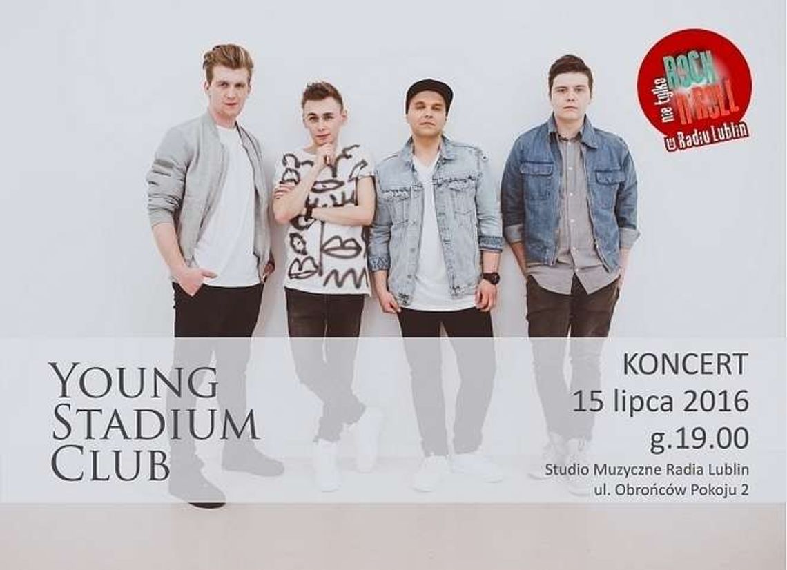 Young Stadium Club wystąpią w Radiu Lublin