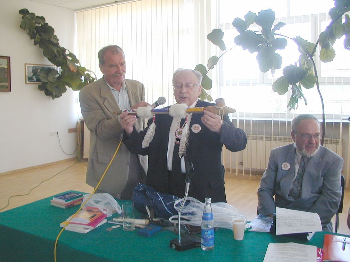 Z autorem  epopei indiańskiej 