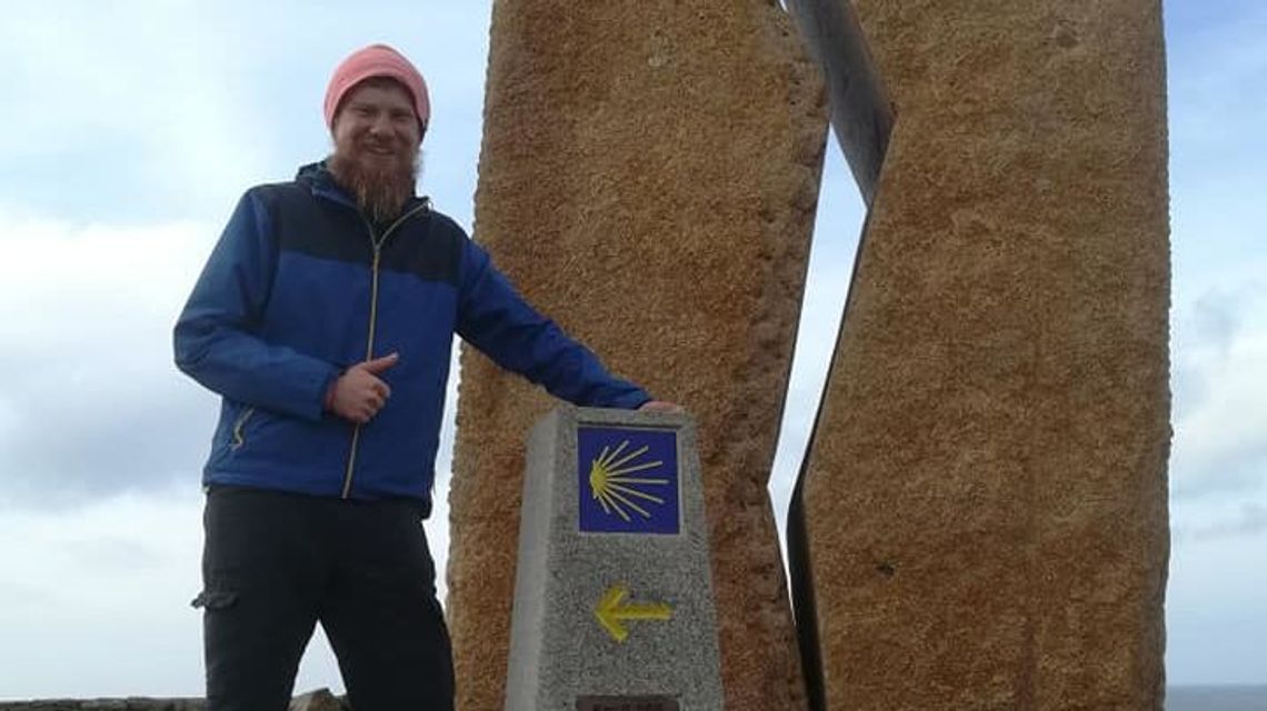 Z Białej Podlaskiej do Santiago. Pielgrzym napisze książkę o swojej przygodzie