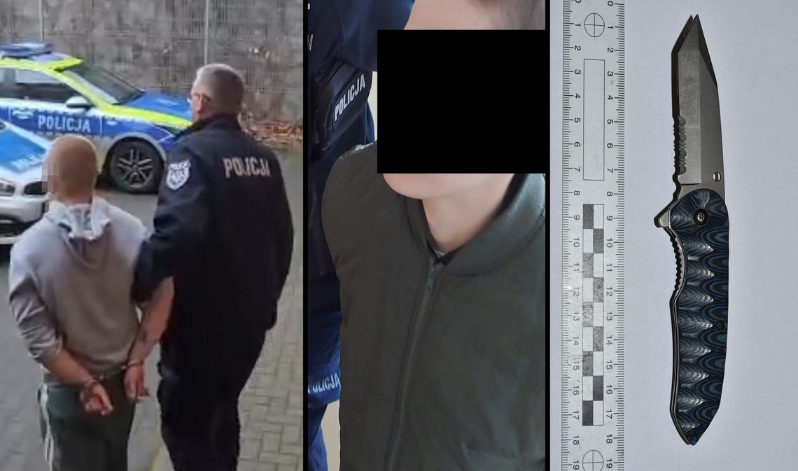 Z kijem bejsbolowym i nożem na seniorów. Tak świętowali "osiemnastkę" zatrzymani_rozbój