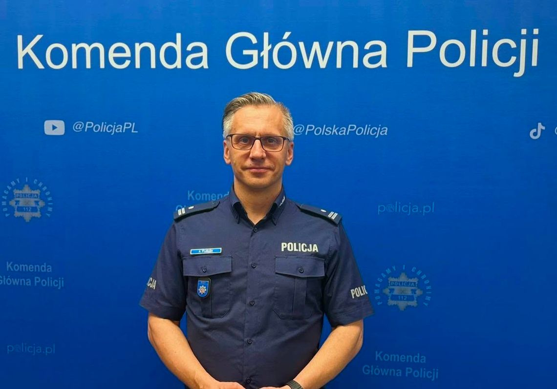 Z Lublina do Warszawy. Andrzej Fijołek został rzecznikiem prasowym Komendanta Głównego Policji