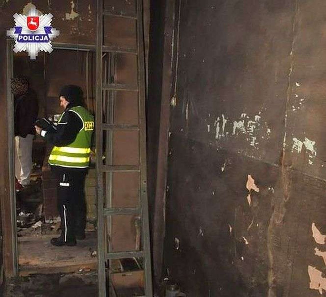 Z mieszkania wydobywał się dym. W środku znaleziono mężczyznę