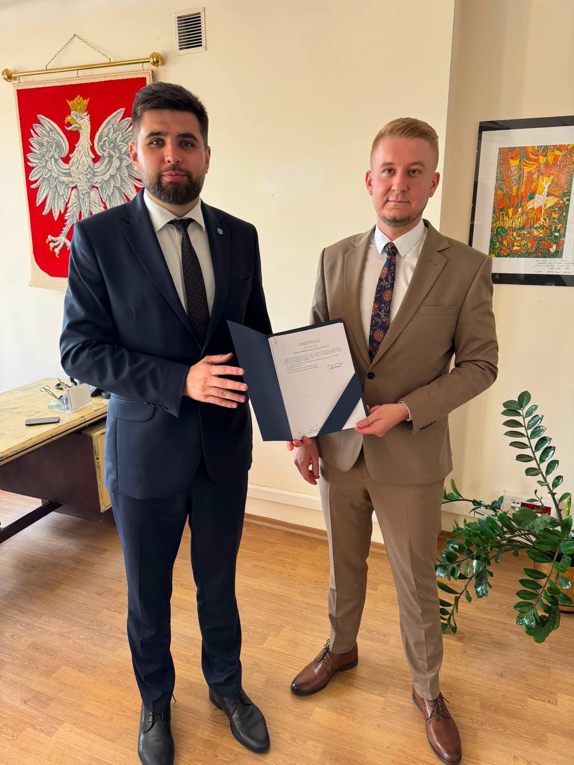 Z Młodzieżowej Rady na szczyty ratusza. Kamil Błaszczuk nowym wiceprezydentem Chełma Jakub Banaszek Kamil Błaszczuk