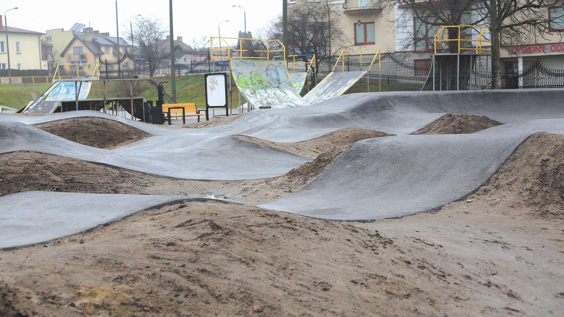 Z nowego pumptracku w Świdniku skorzystają nie tylko rowerzyści