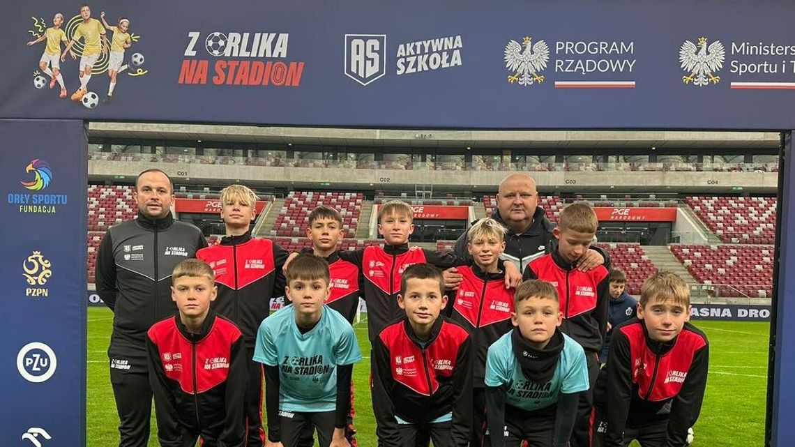 Z Orlika na Stadion. Młodzi piłkarze z Akademii Górnika Łęczna zagrali na PGE Stadionie Narodowym Z Orlika na Stadion. Młodzi piłkarze z Akademii Górnika Łęczna zagrali na PGE Stadionie Narodowym