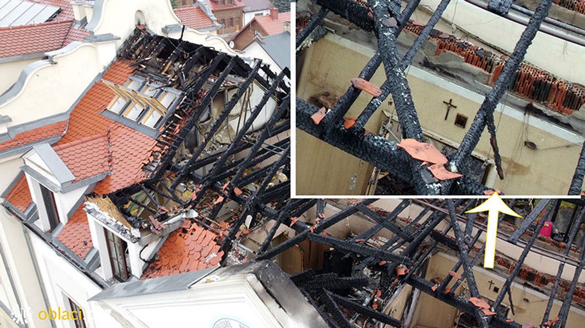 Z pogorzeliska w Kodniu ocalały tylko dwie rzeczy. Oblaci mówią o Opatrzności