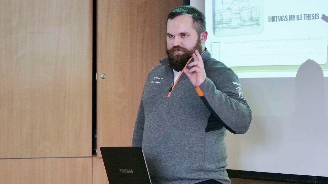 Z Politechniki Lubelskiej do F1. Pracownik McLarena ambasadorem uczelni [zdjęcia]