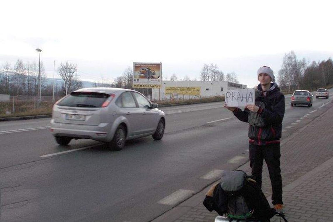 Z Puław po Europie autostopem
