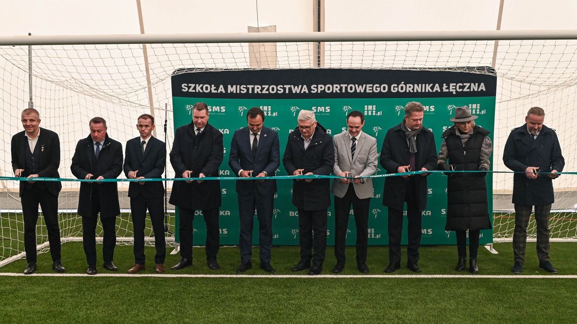 Z takim obiektem zima im nie straszna. Górnik Łęczna ma nowoczesne boisko "pod balonem"