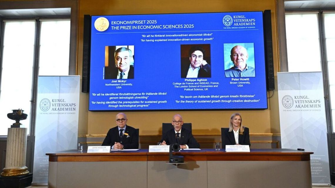 Za badania nad zrównoważonym wzrostem zostali laureatami Nobla z ekonomii