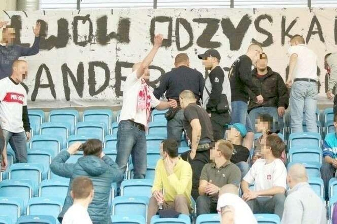 Za baner na Arenie Lublin trafią przed sąd