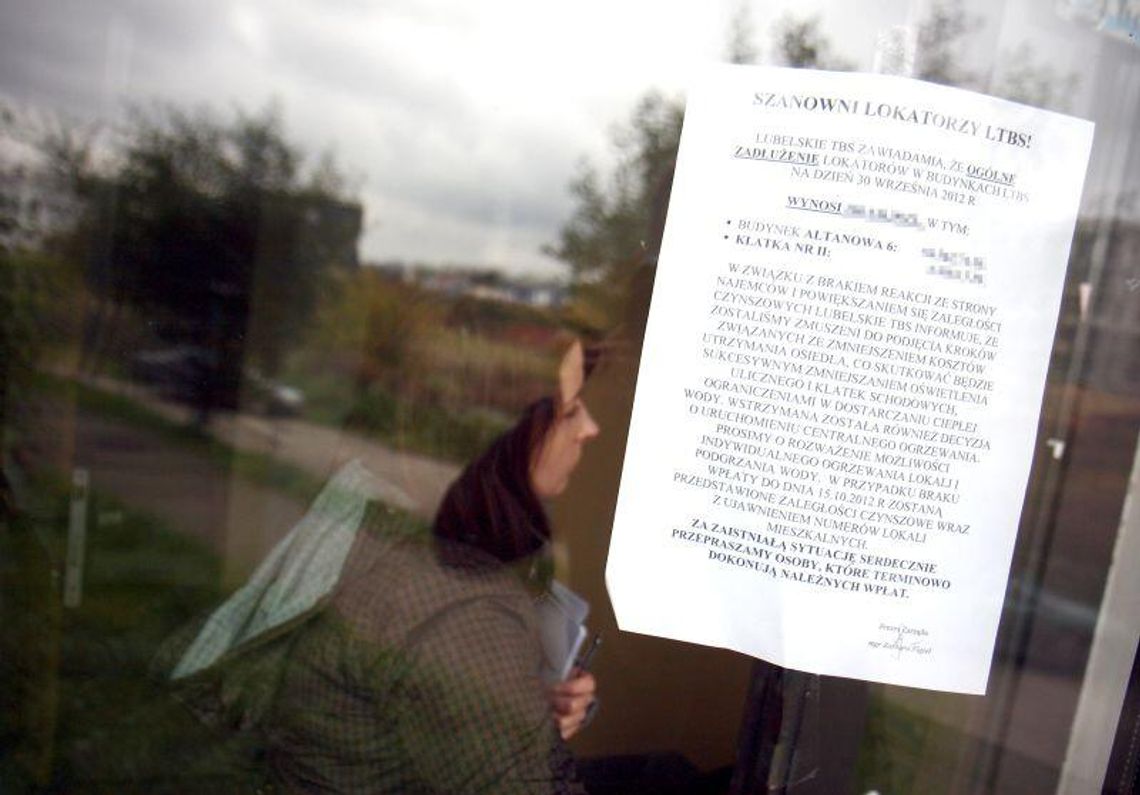 Za długi bloku odpowiedzą wszyscy. Także ci, którzy płacą czynsz