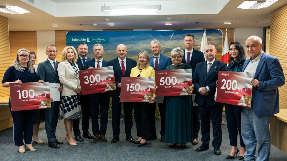 Za wysoką frekwencję w wyborach – wysokie nagrody. Gmina Chrzanów liderem „Aktywnej Lubelskiej Wsi”