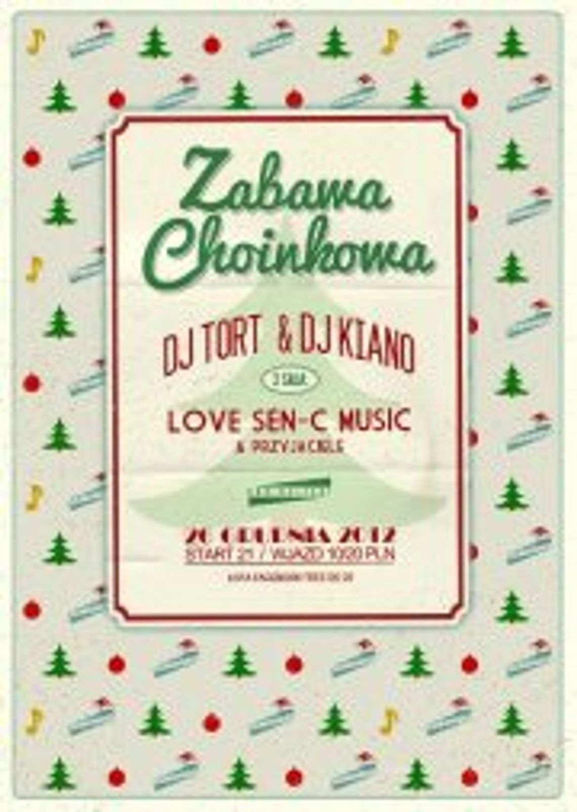 Zabawa choinkowa w Domu Kultury