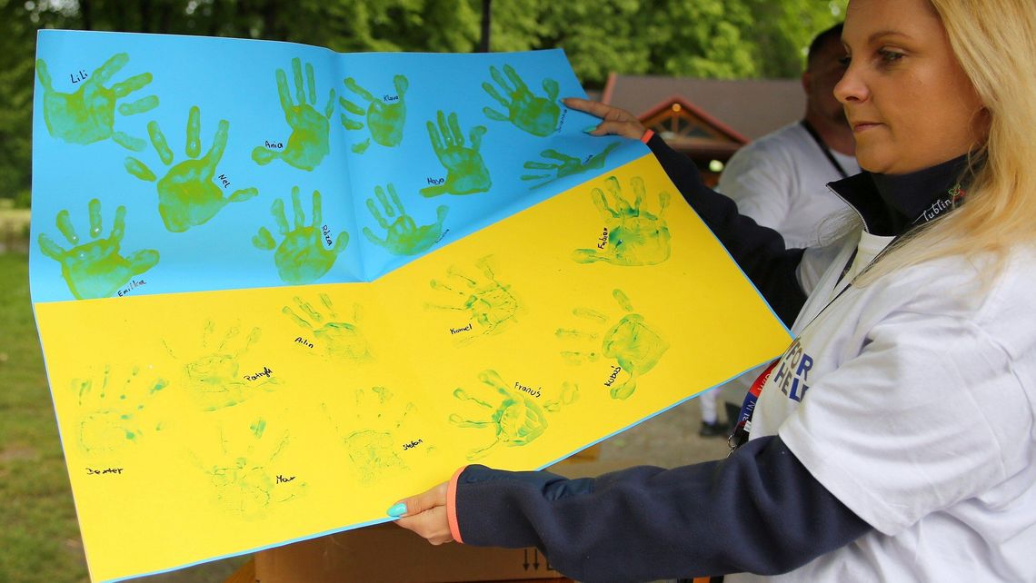 Zabawa i pomaganie. Dziecięcy Dzień Radości nad Zalewem Zemborzyckim