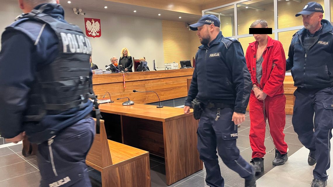 Zabił ojca i brata. Bartłomiej B. usłyszał wyrok 30 lat więzienia