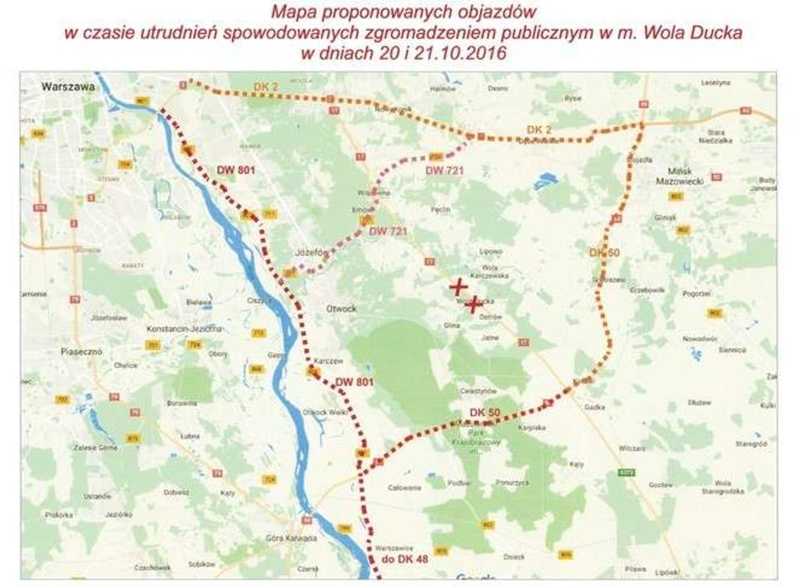 Zablokują drogę z Lublina do Warszawy. Sprawdź objazdy