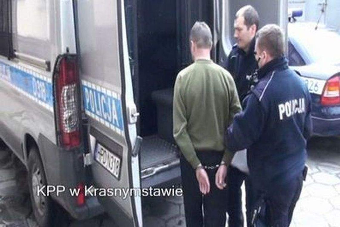 Zabójstwo w Mościskach. Mają podejrzanego (wideo)