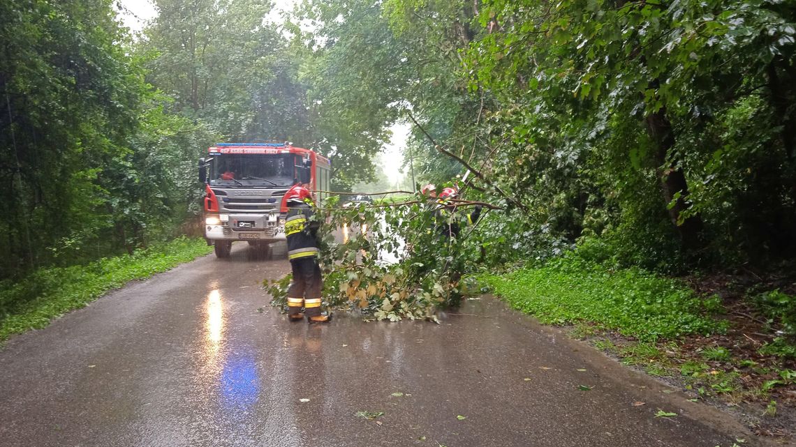Zaczęło się. Ziemia już nie przyjmuje wody, lubelscy strażacy ratują domy i sklepy