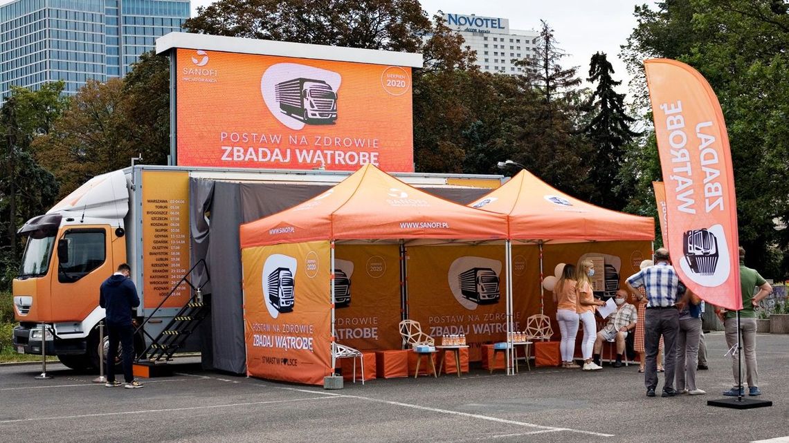 Zadbaj o swoje zdrowie. Wątrobus przyjedzie w środę do Lublina