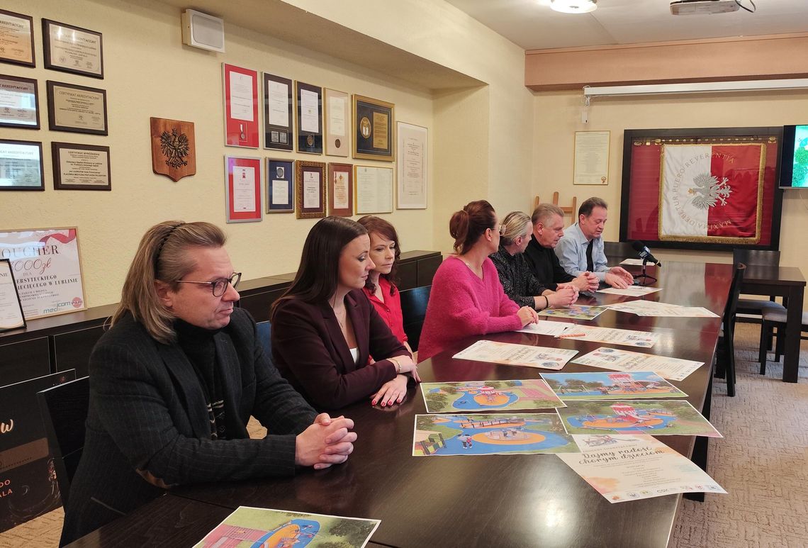 Zagrają, żeby mali pacjenci mieli plac zabaw