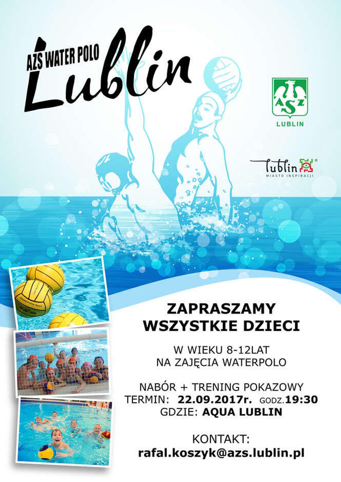 Zajęcia water polo dla dzieci w Lublinie Zajęcia water polo dla dzieci w Lublinie