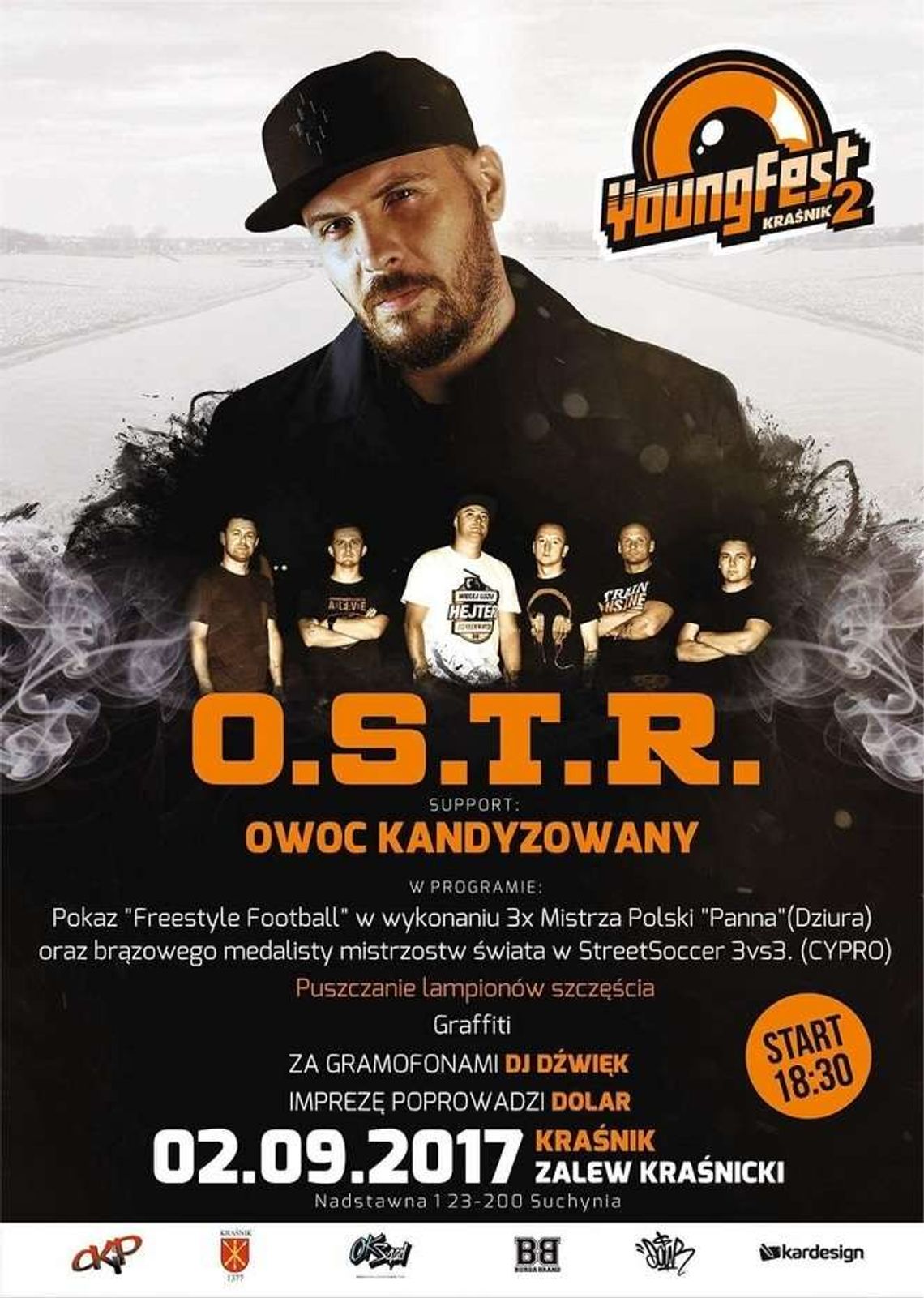 Zakończenie lata w Kraśniku. Koncert O.S.T.R.