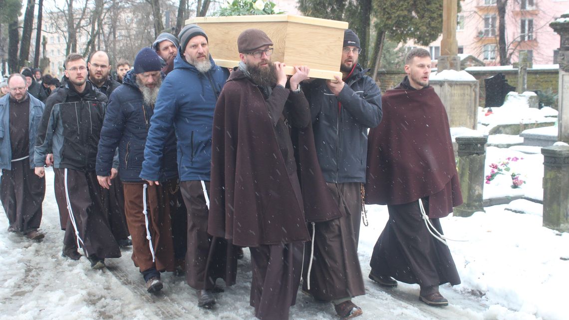 Zakonnik z Lublina zginął w Alpach. Pożegnali brata Piotra Hejno [zdjęcia]
