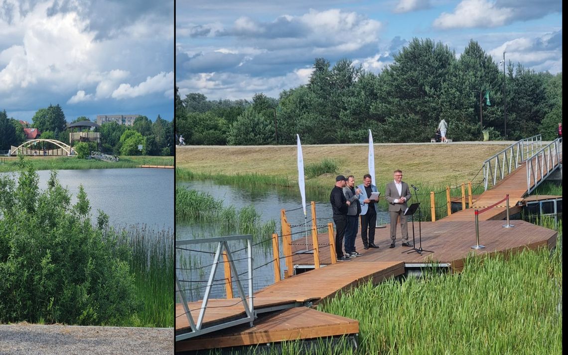 Zalew Okopiec z nową plażą i sceną otwarty. Dziś koncert Trojanowskiej Włodawa Okopiec